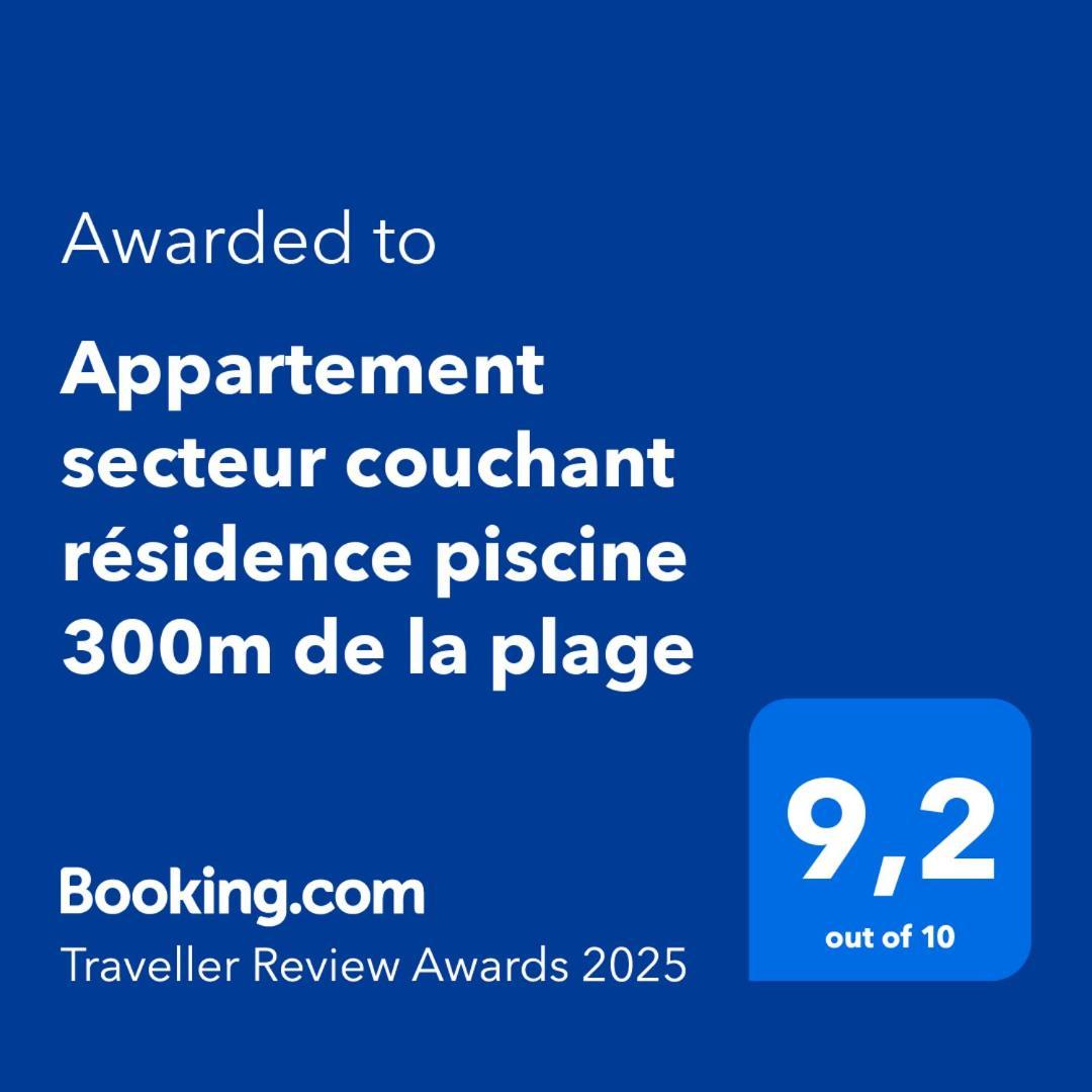 Appartement Secteur Couchant Residence Piscine 300M De La Plage 라그랑모트 외부 사진